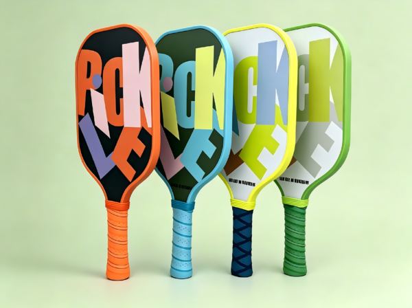 Fiberglass Pickleball Paddle – Durable Anti-Shatter Outdoor Sport Racquet, Non-Slip Breathable Grip, Lightweight & High-Performance for All Skill Levels