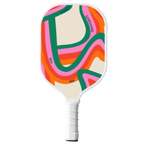 USAPA Stardard Fiberglass Pickleball Paddle – Lightweight Honeycomb Core Paddle for Power & Control