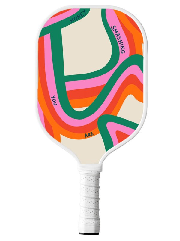 USAPA Stardard Fiberglass Pickleball Paddle – Lightweight Honeycomb Core Paddle for Power & Control