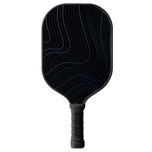 Factory Custom Pickleball Paddle – T300 Carbon Fiber Construction, Matte Woven Texture, OEM/ODM Available for Outdoor Sports