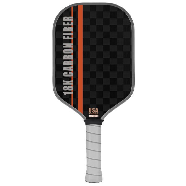 Carbon Fiber Pickleball Paddle – Textured Fabric Weave Matte Surface Factory Direct Supply