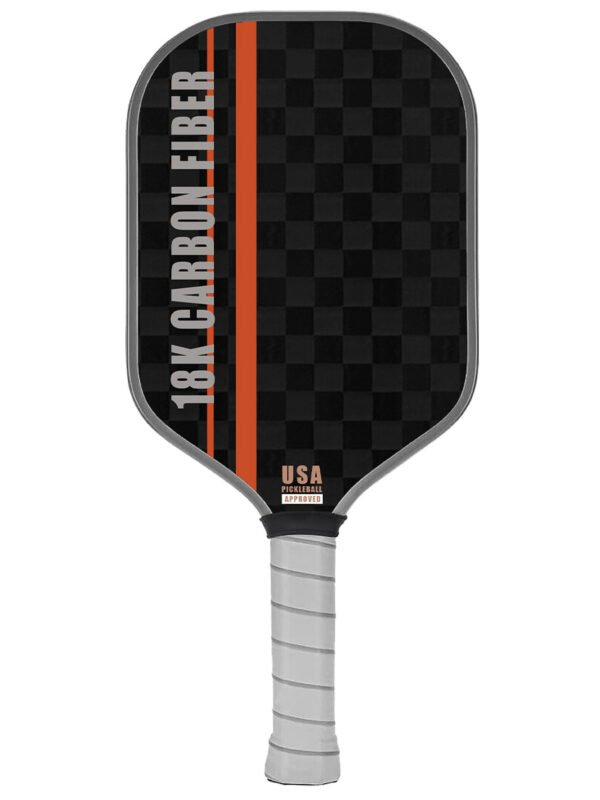 Carbon Fiber Pickleball Paddle – Textured Fabric Weave Matte Surface Factory Direct Supply