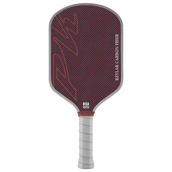 Aramid Carbon Fiber Kevlar Pickleball Paddle – Cold & Hot Pressed, Woven Texture, Hollow Lightweight Design for Outdoor Sports