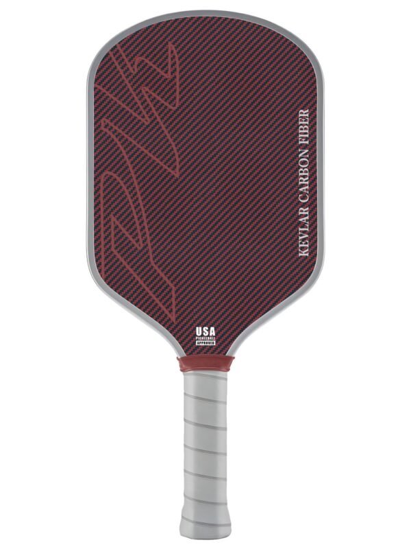 Aramid Carbon Fiber Kevlar Pickleball Paddle – Cold & Hot Pressed, Woven Texture, Hollow Lightweight Design for Outdoor Sports
