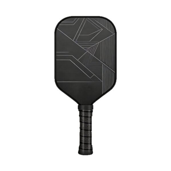 T800 Carbon Fiber Custom Pickleball Paddle – Cold Press Cut Design, Matte Woven Texture, OEM/ODM Factory Customization (Design by Drawing)