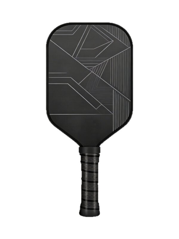 T800 Carbon Fiber Custom Pickleball Paddle – Cold Press Cut Design, Matte Woven Texture, OEM/ODM Factory Customization (Design by Drawing)