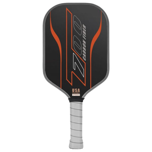 One-Piece Carbon Fiber Pickleball Paddle – Matte Surface UV Printed True Color Hollow Design Hot Pressed Paddle for Wholesale