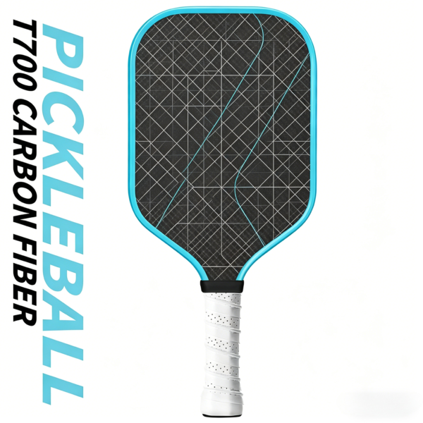 Factory Direct Pickleball Paddle – T700 Carbon Fiber Construction, Honeycomb Core, Sample Available for OEM/ODM Testing, Outdoor Sports Paddle