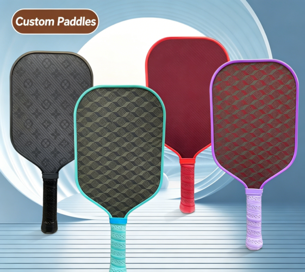 T700 Carbon Fiber Pickleball Paddle – Matte Finish, 3D Textured Hybrid Carbon Weave, Professional Performance Paddle