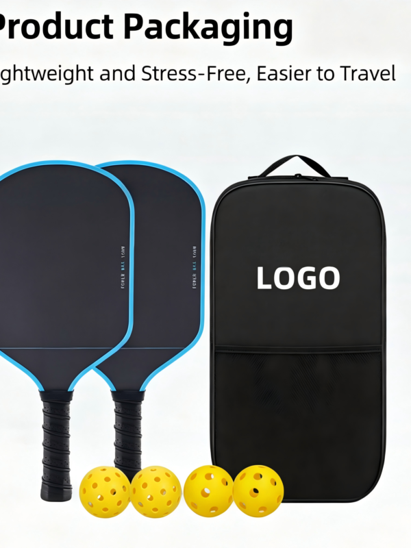 T700 Carbon Fiber One-Piece Pickleball Paddle – Cold & Hot Press Technology, Professional Grade Paddle for Competitive Play